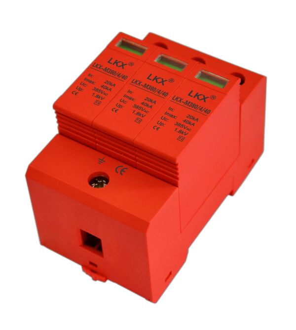 三相電源防雷模塊（3片、18mm）