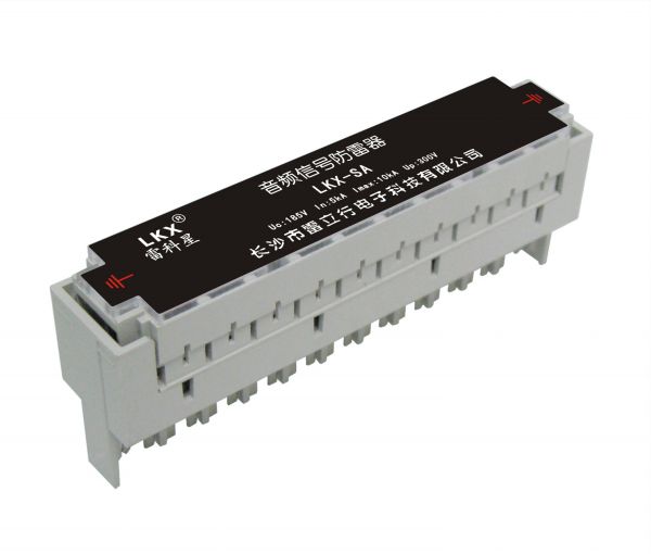 音頻信號防雷器(LKX-SA)卡接式 RJ11 接線端子